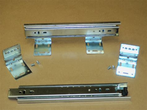 cabinet drawer frount mounting brackets|cabinet drawer rail support brackets.